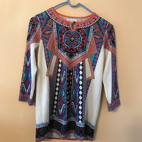 Flying Tomato Aztec Print Tunic/ dress for girl - Picture 1 of 7